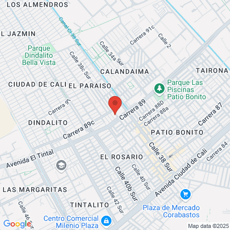 B&B salud oral para ti. map