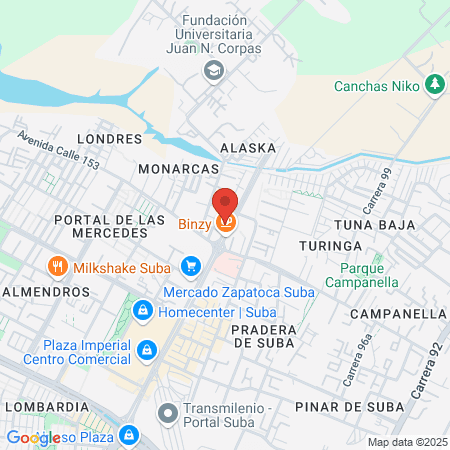 Clinica dental Dra. Gina Mejía map