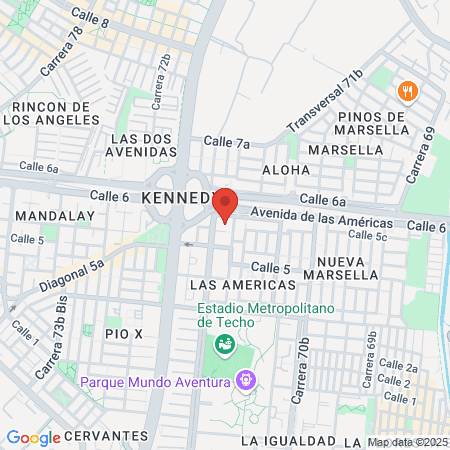 Dra. Jessica Vera Odontologia map