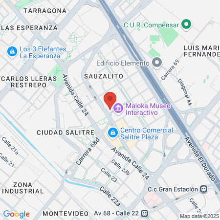 Glück Odontología Especializada map