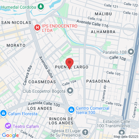 Dra Camila Romero - Ortodoncista map