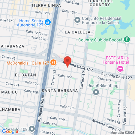 Odontologo en el lago, Novacara de Lopez Carnevali map