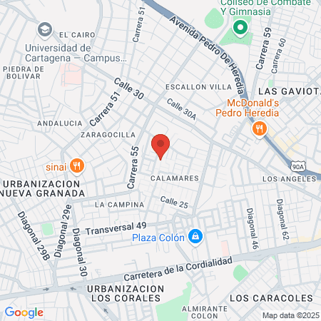 Odontologo Dr.Yeneth alfaro map