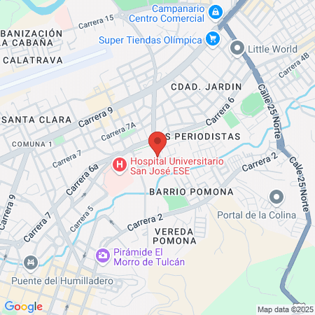 Rehabilitador Oral Edwin Chicue map