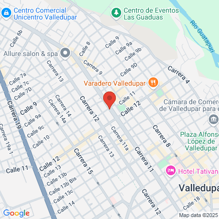 Angie Gerardino Odontología map