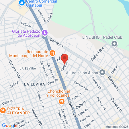 Oralty Valledupar map