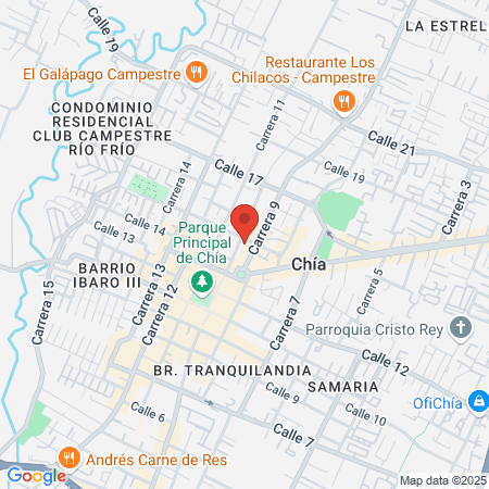 Odontologia Santa Rosa chia map