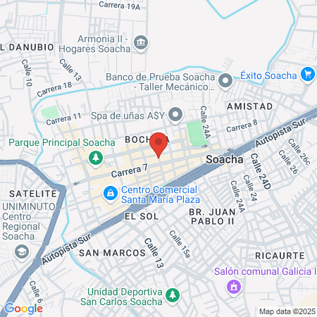 Orthofashion soacha map