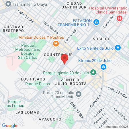 Consultorio Odontologico Dr. Dario Amezquita map