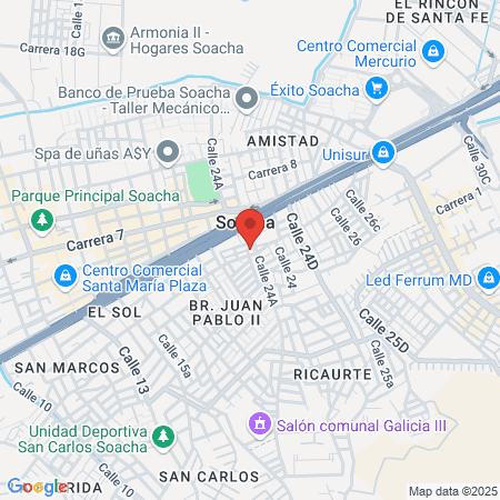 Adame And Villamil Dental Estetic map