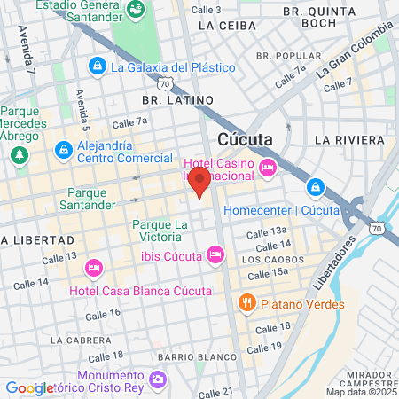 Odontólogos Especialistas Odoes map