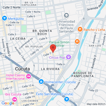 Ortodoncia Dr. Peñaranda map