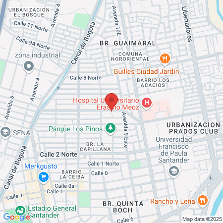 Clínica Odontológica Dra Yuliana Castro map