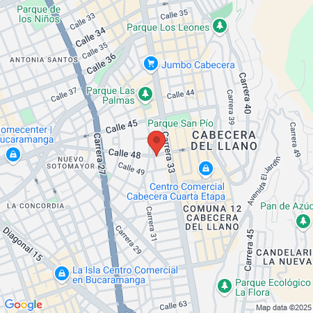 Fundación Del Implante Dental map