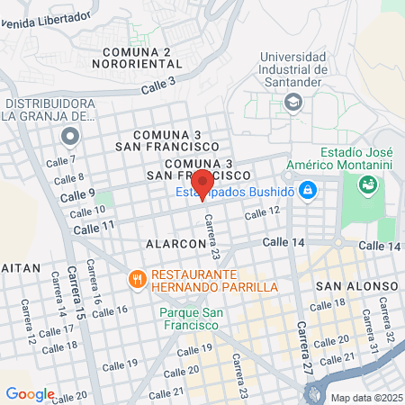 Dra Jineth Castillo map