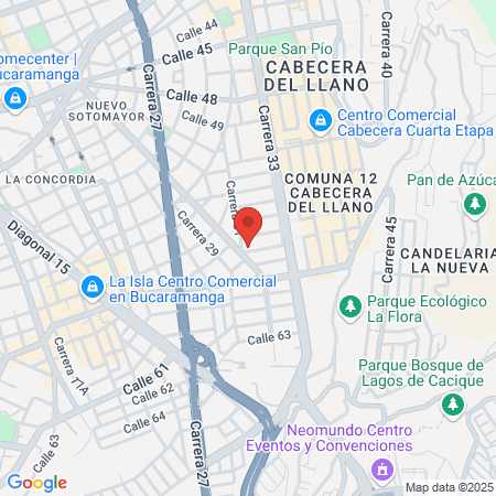 Dr. Samuel Almanza map