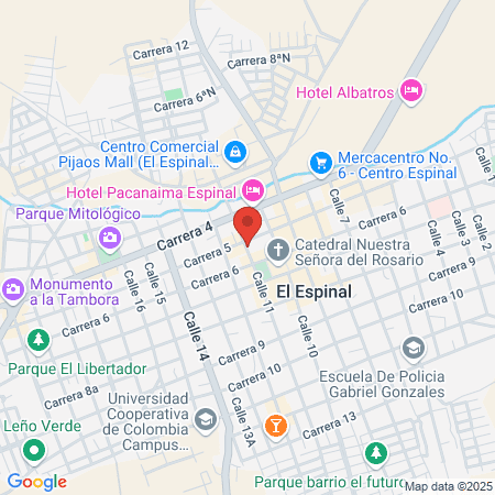 Odontologia Andres Rubiano Sede Chicoral map