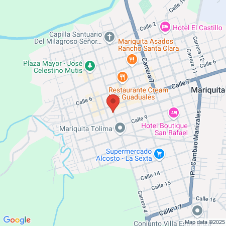 Dra Diana Marcela Tinoco L map