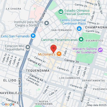 Odontologo Edgar Medina Romero map