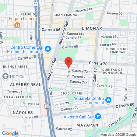 ODONTOSOCIAL DEL VALLE map