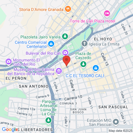 Clínica Tascón Odontologia E Implantes Dentales En Cali map