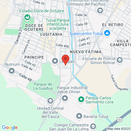 Jenny Villada Clínicas Odontológicas sede Cali map