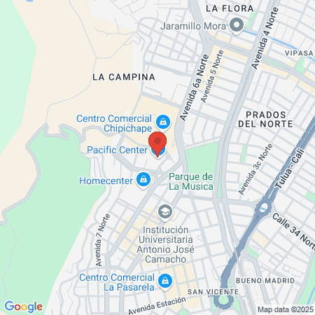 PERIODONCIA,TRATAMIENTO PERIODONTAL, PERIODONTITIS, IMPLANTES DENTALES, HIGIENE ORAL, ALIX VARELA,CALI map