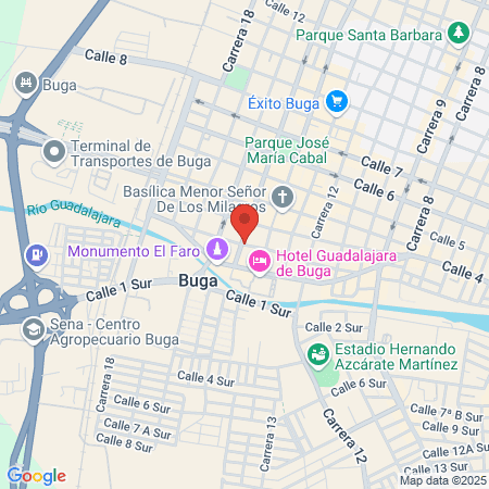 Servi-denty Bolaños map