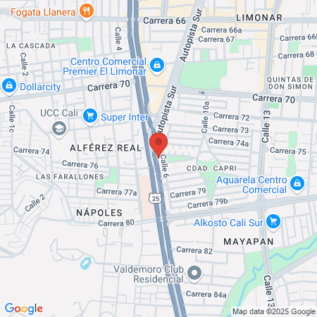 Consultorio odontologico Dra. Diana Guerrero map