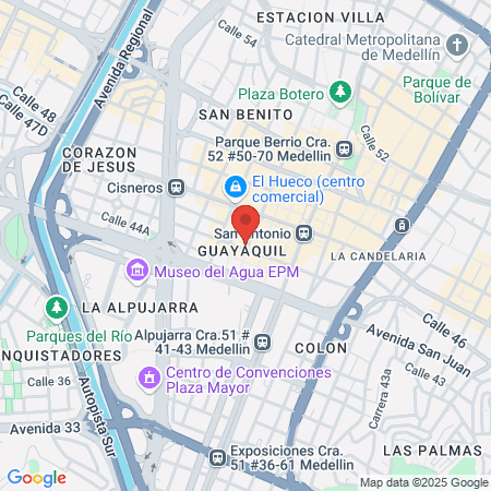 Servicio Odontológico Av De Greiff map