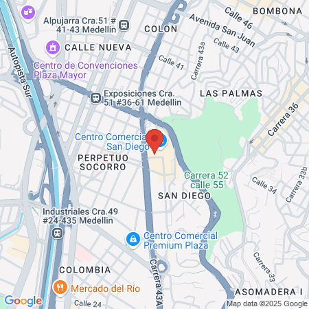 Saludental Angostura map