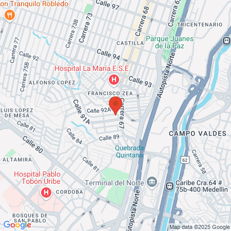 Carolina Lopez Odontologia map