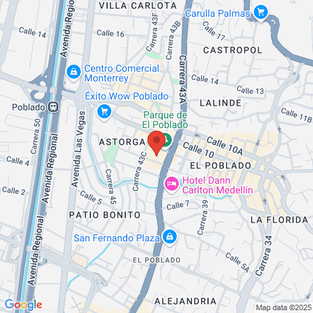 Carlos Andrés Restrepo Adontologia map