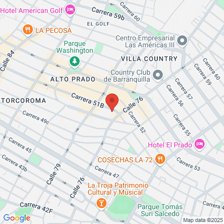 Dra Lina Contreras map