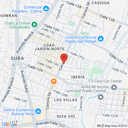 Dra Ana Victoria Restrepo map