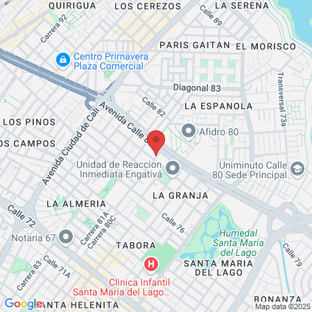 Dra Silvana Guerra Granja Odontólogo map