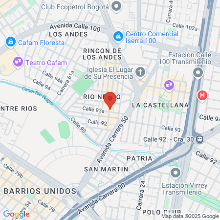 DENTAL SPECIALISTS map