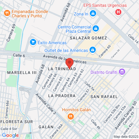 Consultorio Odontológico La Pradera map