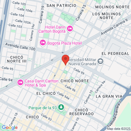 Medicina Orográfica Especializada map