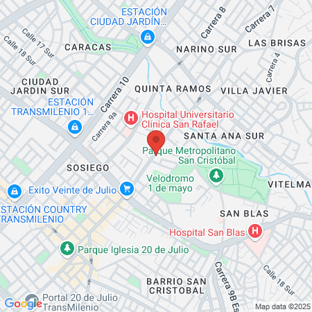 Odontologia Dra. Rocio Meriño map