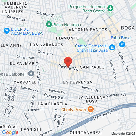 Odontología Dra Andrea Chacon map