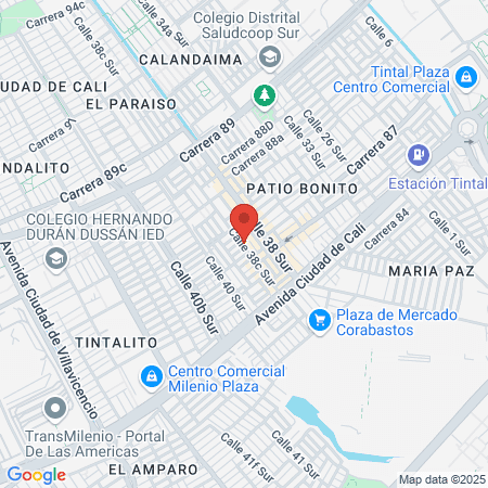 Clínica Odontológica Unalden map