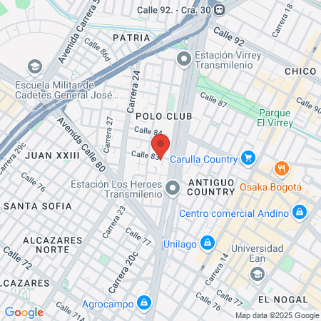 Unidad de Implantología Oral map