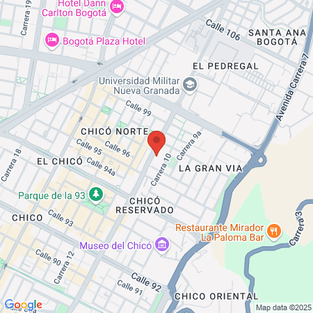 Centro de Blanqueamiento Dental map