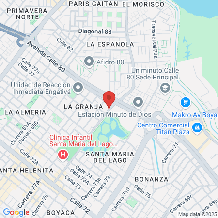 Dra Andrea Catalina Monroy Calderon Odontólogo map