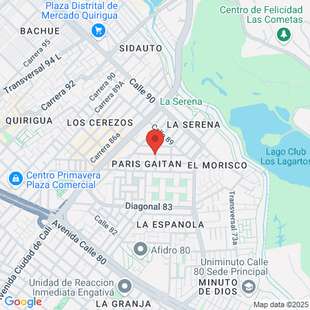 Urgencias odontológicas map