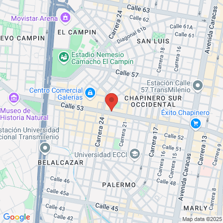 Dra Alejandra Barón map