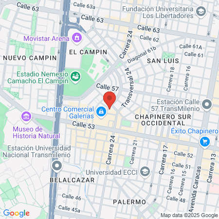 Dr Rodrigo Vargas Vecino Odontólogo map