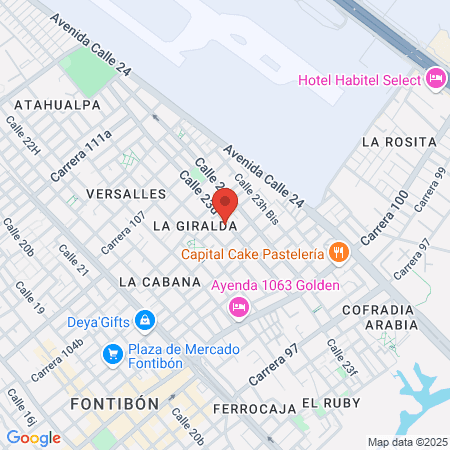 Clínica Odontológica de la Salud map