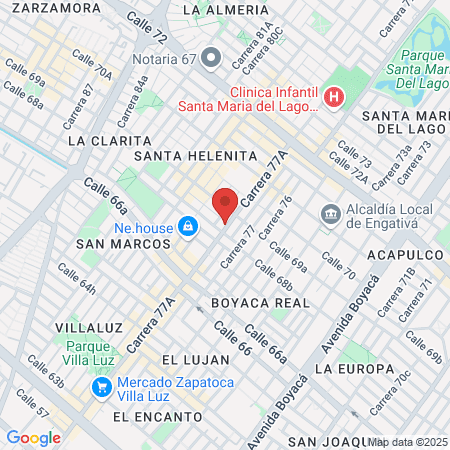 Laboratorio Dental map